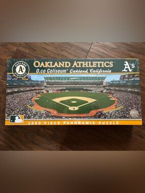 New Oakland Athletics Coliseum Baseball Puzzle - 1000 Piece sealed MLB